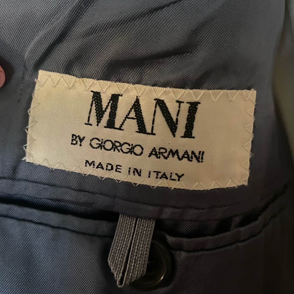 Pinstripe Suit Giorgio Armani